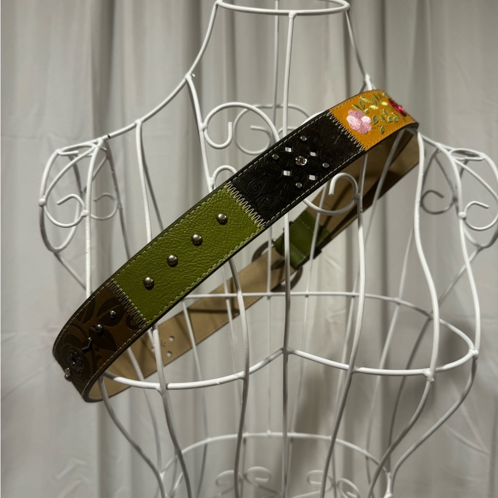 Colorful Studded Belt - Picture 2 of 2